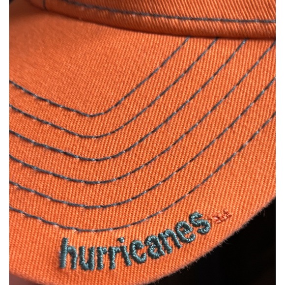 New Era University of Miami Hurricanes Hat Children's Orange - Picture 3 of 10